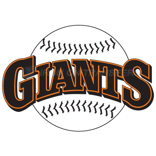 San Francisco Giants Iron-on Stickers (Heat Transfers)NO.1891